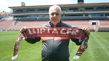 Marius Șumudică vrea să scrie istorie cu CFR Cluj și anunță: „Nu-mi ajung anii de contract!”
