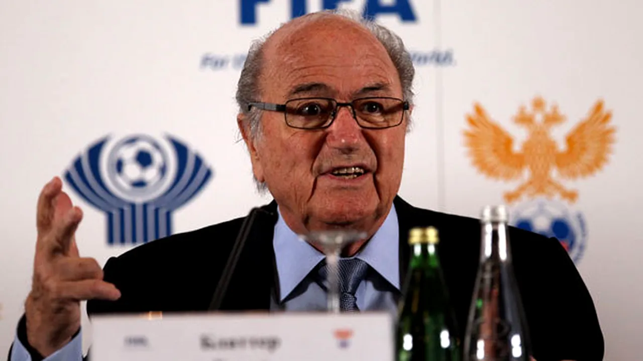Blatter critică decizia luată de Comitetul Executiv al UEFA:** 