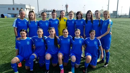 Înainte de FC U Craiova - Universitatea Craiova, derby-ul Băniei s-a jucat la fotbal feminin! A fost măcel!