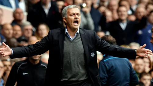 OFICIAL Jose Mourinho, amendat pentru comportament nesportiv de Federația Engleză