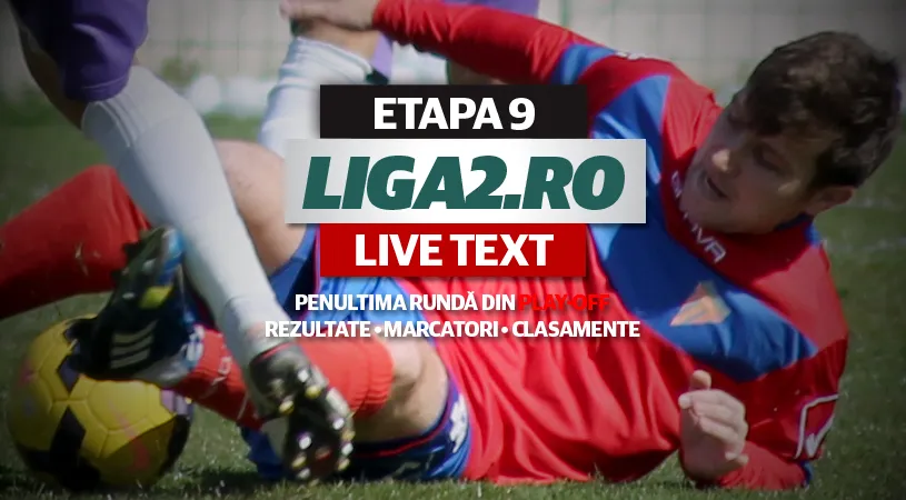 FC Voluntari a câștigat după ce a fost condusă cu 2-0.** La Pitești s-au dat șase goluri, în timp ce la Timișoara niciunul