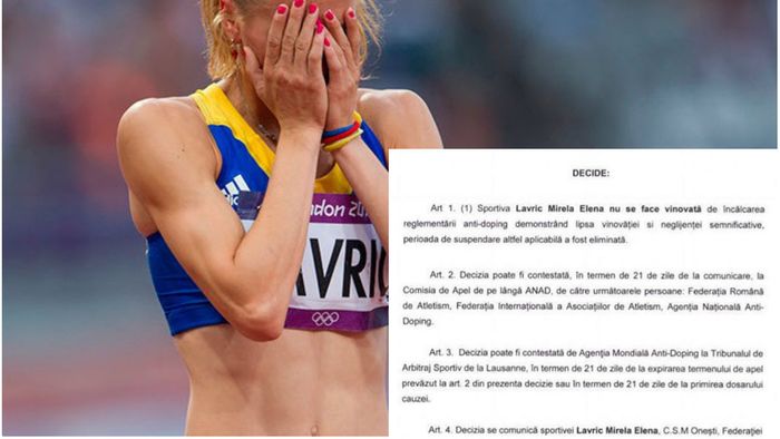 EXCLUSIV | Eroare: a ratat JO de la Rio nevinovată. Cine plătește pentru drama Mirelei Lavric? ACTE