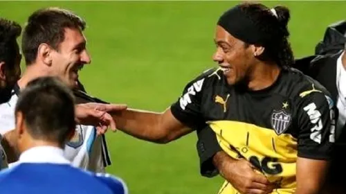 FOTO | Cum i-a schimbat Messi viața lui „Ronaldinho”: „Asta am reușit să-mi cumpăr datorită lui”
