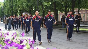 Pași în frigul lituanian