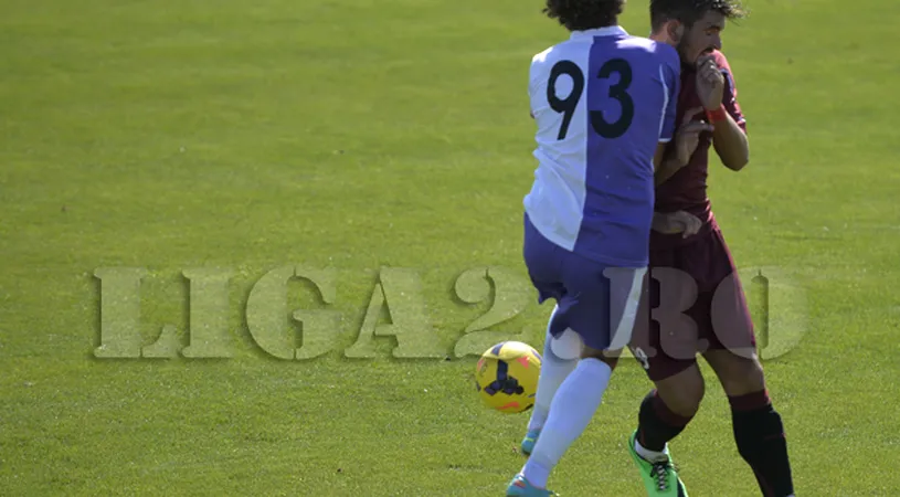 Academica a făcut un mic progres față de FC Voluntari în lupta pentru promovare.** Argeșenii așteaptă meciurile directe: 