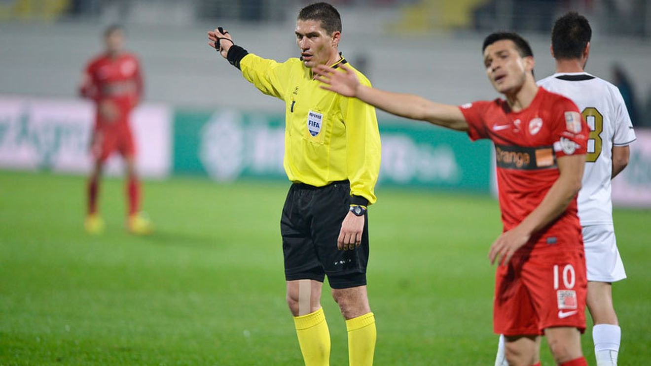 Dinamo, pedepsită de LPF cu o sancțiune unică după incidentele de la Giurgiu! Cât va sta Matei după "roșul" primit cu Astra