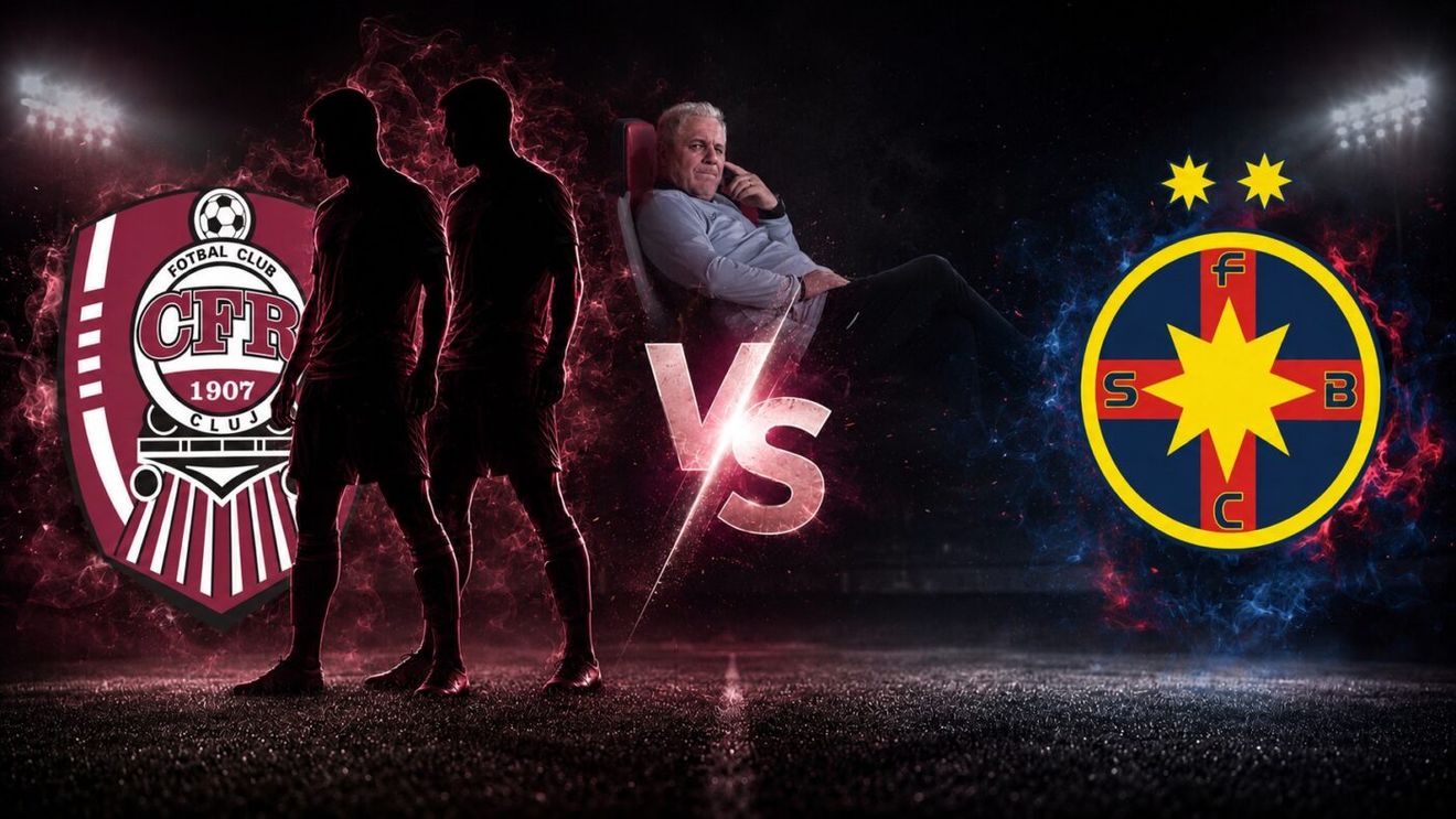 Șoc înainte de CFR Cluj – FCSB. Doi fotbaliști, dați afară cu câteva ore înaintea derby-ului