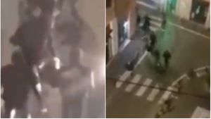 VIDEO | Bătaie între suporterii lui Lazio și Sevilla, înainte de confruntarea din Europa League. Filmul întregului eveniment: "Am auzit țipete și zgomote de pahare sparte"