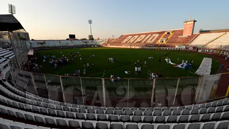 Peste 30 de fani rapidiști au intrat în greva foamei la Stadionul Giulești!** Cer demisia șefilor LPF și FRF