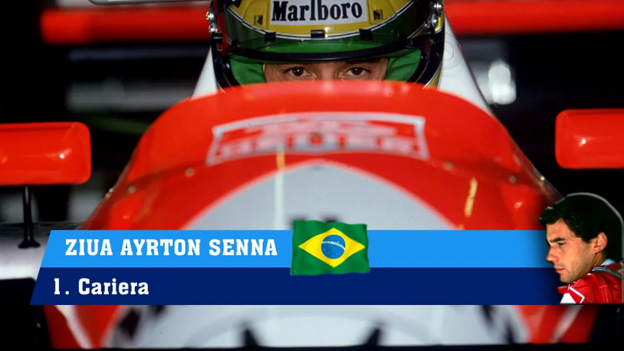 Ziua Ayrton Senna: FOTO și VIDEO - Cariera triplului campion mondial 