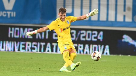 Cum a reușit Laurențiu Popescu să își „îngroape” echipa în Universitatea Craiova - Poli Iași 2-2. I-a băgat în meci pe ieșeni printr-o gafă colosală de portar