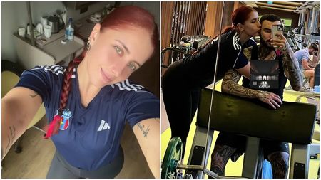 Fotbalistul Stelei, declarație de dragoste în public pentru Andreea Prisacariu după titlul câștigat la Antalya: „Iubirea mea, sunt mândru de tine”