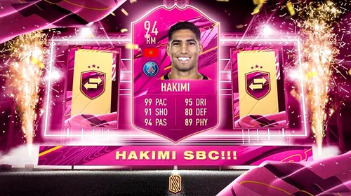 Achraf Hakimi în FIFA 21! Cerințe SBC + recenzia cardului