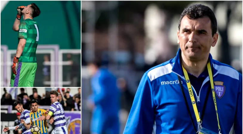 ASU Poli se scufundă în clasament, Petruescu se consolează cu ocaziile:** 