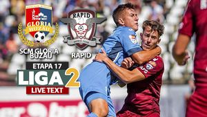 Încă un pas greșit pentru Rapid. Echipa lui Nicolae Grigore obține doar o remiză cu cea a lui Ilie Stan, SCM Gloria Buzău. Giuleștenii rămân momentan pe locul 3