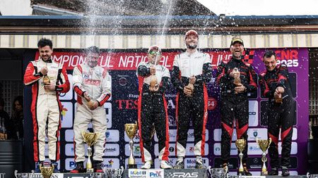 Podium în familia Gîrtofan la Raliul Brașovului. Fiul și tatăl au fost cei mai rapizi la Raliul celor 3 județe