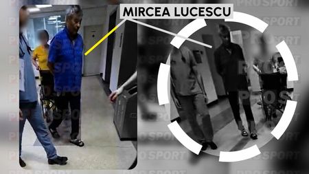 Ultimele imagini cu Mircea Lucescu în viață, la Spitalul Universitar București