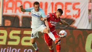 Renegatul Adrian Popa a dedicat golul său patronului Gigi Becali: „E pentru dânsul reușita. Sper că i-am făcut seara mai frumoasă!”