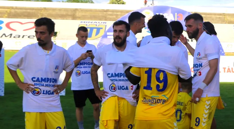 Minaur Baia Mare, primele veniri și plecări după promovarea în Liga 2. Ciprian Danciu primește jucători de la campioana CFR Cluj