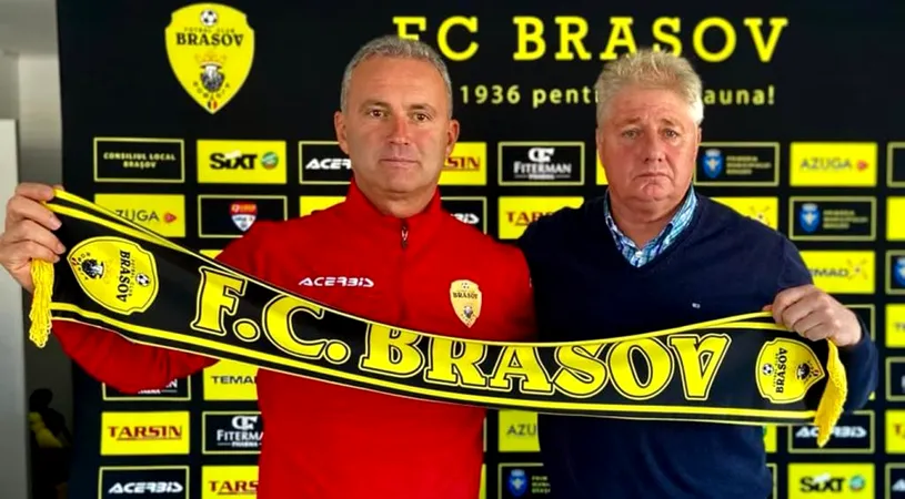 OFICIAL | Primarul Coliban și-a dat ok-ul, Călin Moldovan este noul antrenor principal al FC Brașov! Situația delicată în care e pus Ioan Mărginean