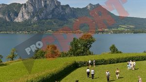 Galerie FOTO: **Steaua a ajuns în Austria! Vezi imagini superbe din Achenkirch