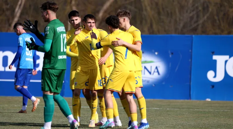 România U19 merge la Turul de Elită cu nouă jucători din Liga 2 și un fotbalist din Liga 3. Tricolorii vor la EURO!