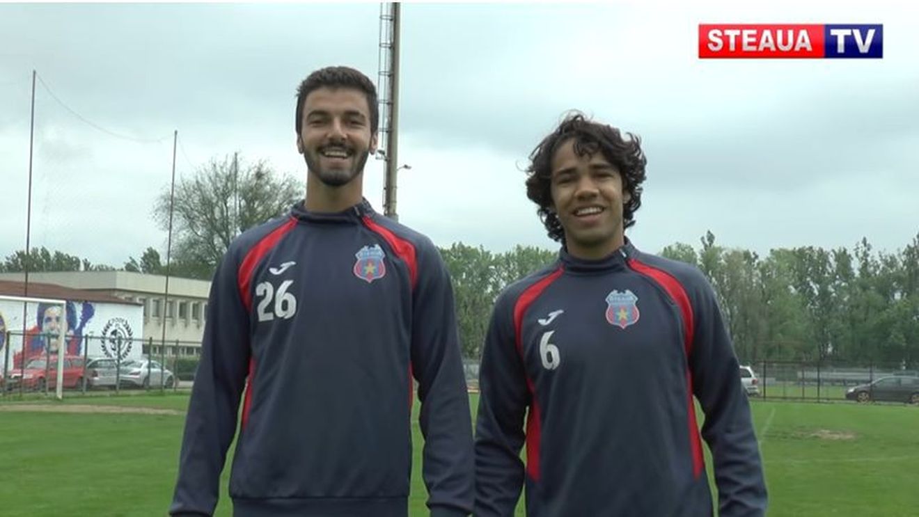 VIDEO | Brazilienii Stelei! "Știam că a câștigat Cupa Campionilor Europeni. Istoria e aici, cu Marius Lăcătuș, cu Fane Iovan"