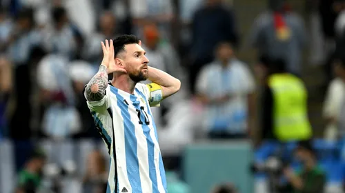 Lionel Messi a egalat o performanță veche de 20 de ani la meciul Olanda – Argentina! Cum a reacționat „posesorul” recordului: „Sper din suflet să faci asta la următorul meci!”