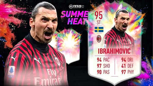 Legendarul Zlatan Ibrahimovic este cel mai nou super-jucător din FIFA 20! După revenirea la AC Milan, atacantul a fost recompensat de EA SPORTS cu cel mai puternic card din eSeria A