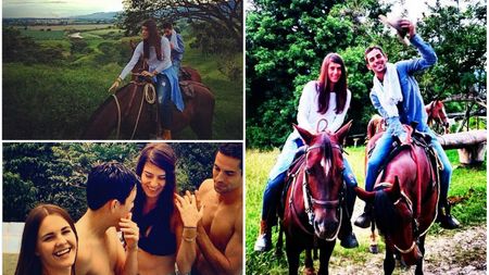 FOTO | Sorana Cîrstea și Santi Giraldo, vacanță de vis în Columbia: au călărit, au urcat pe munte și au mers la piscină 