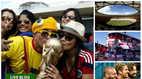 LIVE BLOG CM 2014, ziua 3 | Columbia – Grecia 3-0. Sud-americanii au învins categoric și sunt surpriza plăcută a Mondialului