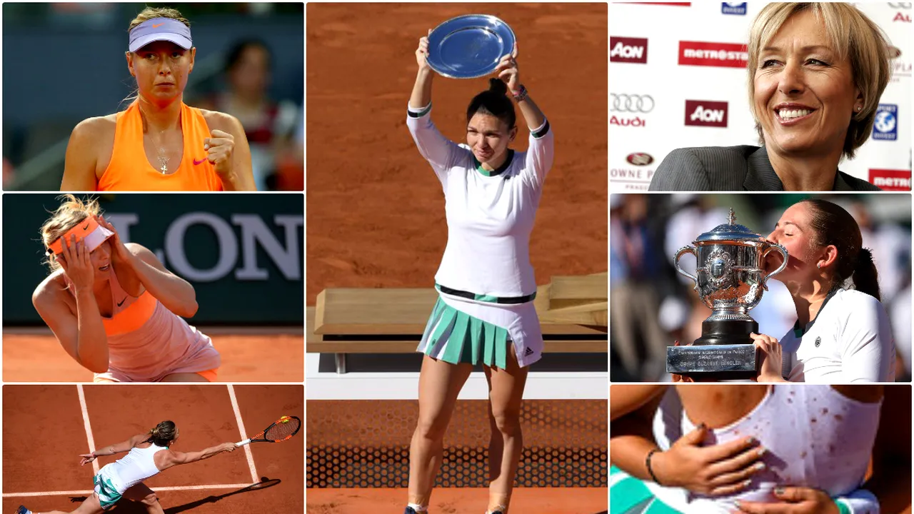 Șocul finalei. Din nou, Simona Halep ia locul doi la agresivitate în meciul de titlu de la Roland Garros: 