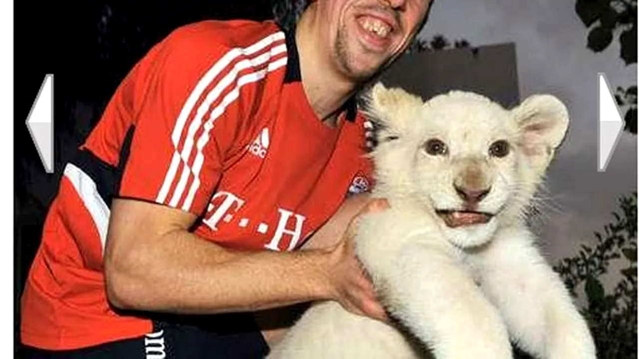 Fotografia zilei / Ribery este un adevărat leu!