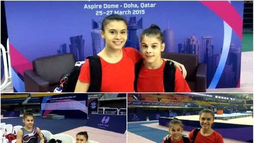 Bulimar si Jurcă s-au calificat în finală la paralele, la Doha. Este prima competiție pentru Diana, după 9 luni
