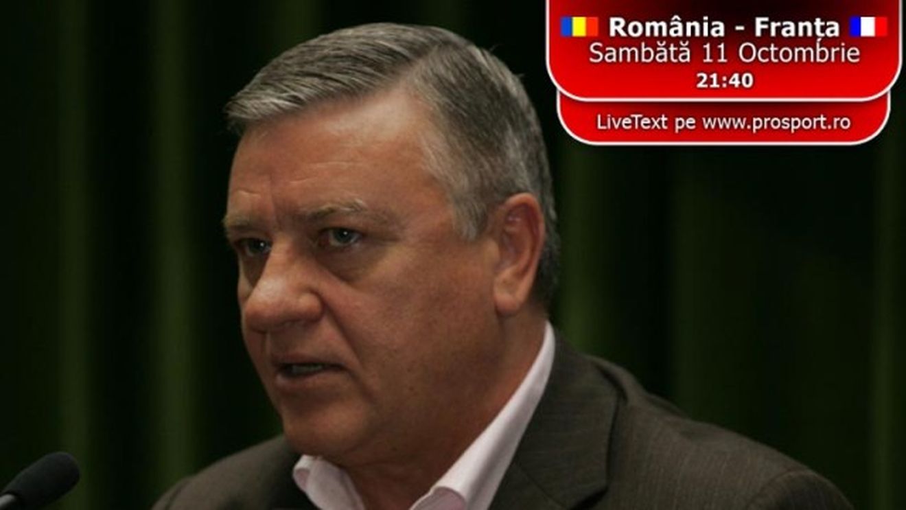 Sandu: "Accidentul lui Doboș e o dramă, nu dacă ne bate Franța"