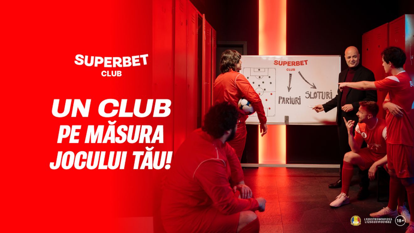 Noi beneficii exclusive în Superbet Club – un club pe măsura jocului tău. Hai în agenții! ADVERTORIAL