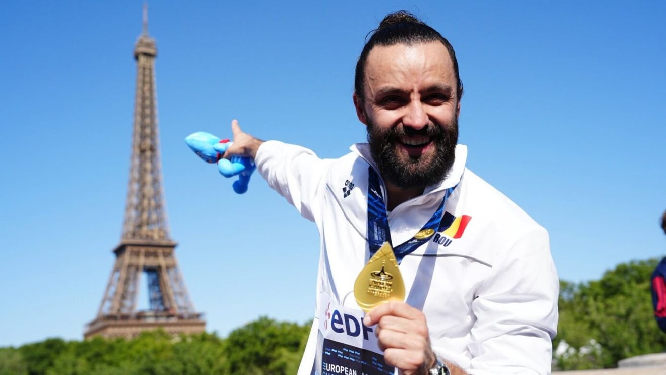 Cătălin Preda a luat aur pentru România la Campionatele Europene de Natație