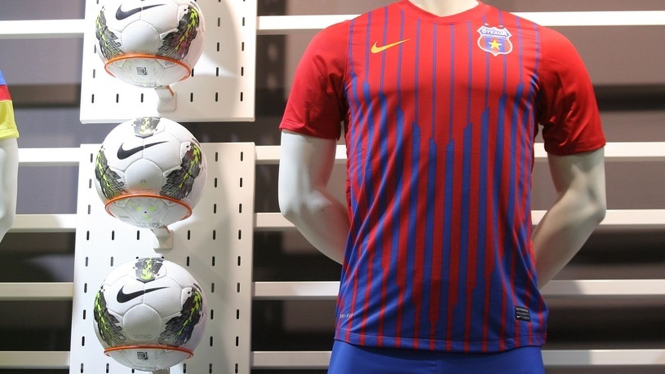 Noul echipament al Stelei va fi prezentat la meciul cu Petrolul