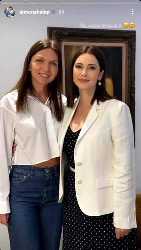 Simona Halep străluceşte de când s-a retras! Apariție fermecătoare alături de Andreea Berecleanu la un eveniment inedit