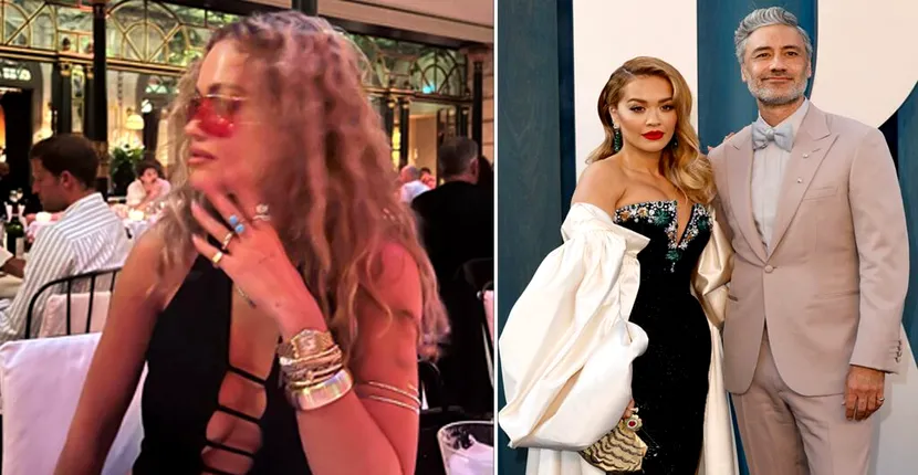 Rita Ora s-ar fi căsătorit. Artista s-a pozat cu o verighetă