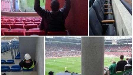 Locul de unde nu vezi meciul. FOTO: Stâlpi înălțați în mijlocul tribunelor sau scaune pe care nu te poți așeza. Anfield și Stamford Bridge, în topul erorilor