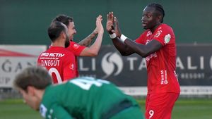 Chindia Târgoviște, victorioasă în primul amical! Elevii lui Toni Petrea au învins FC Aarau