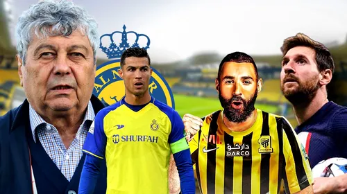 Ce „bombă”! Mircea Lucescu, antrenorul lui Cristiano Ronaldo, adversarul lui Messi și Benzema! Al Nassr tatonează cu „Il Luce” varianta unui contract senzațional | EXCLUSIV