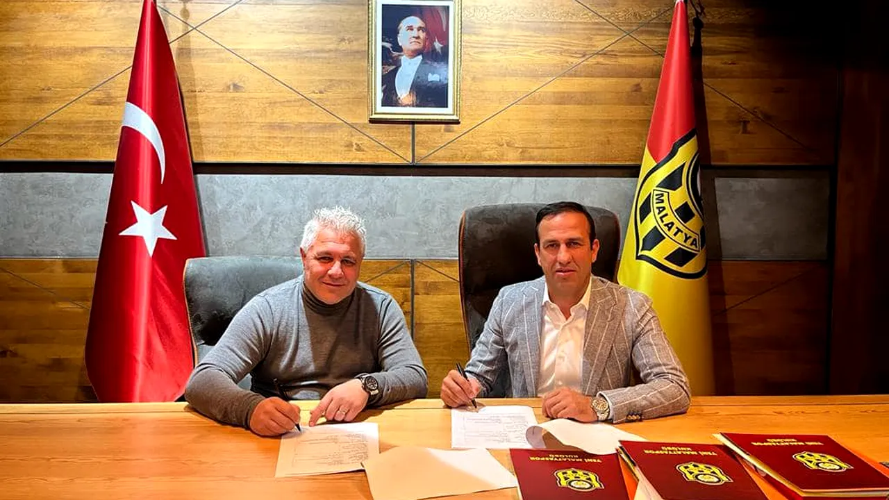 E oficial! Marius Șumudică a semnat cu Yeni Malatyaspor! Anunțul clubului din Turcia
