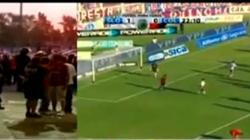 VIDEO Nici el nu știe cum a scăpat!** Fotbaliștii au sărit să-l linșeze, jandarmii l-au escortat pentru a-i salva viața! Ce a declanșat nebunia la un meci din Argentina