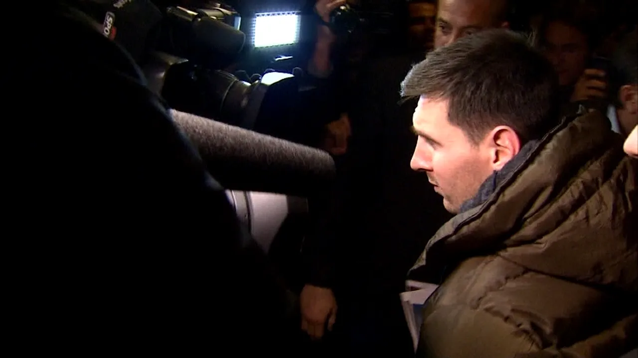 Messi a sosit la București. Argentinianul, escortat de poliție în drumul spre hotel