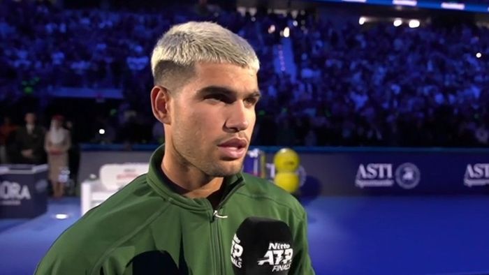 Carlos Alcaraz a răspuns pe teren, după ce a fost jignit de italieni la Turneul Campionilor! Ce a făcut spaniolul în meciul de deschidere
