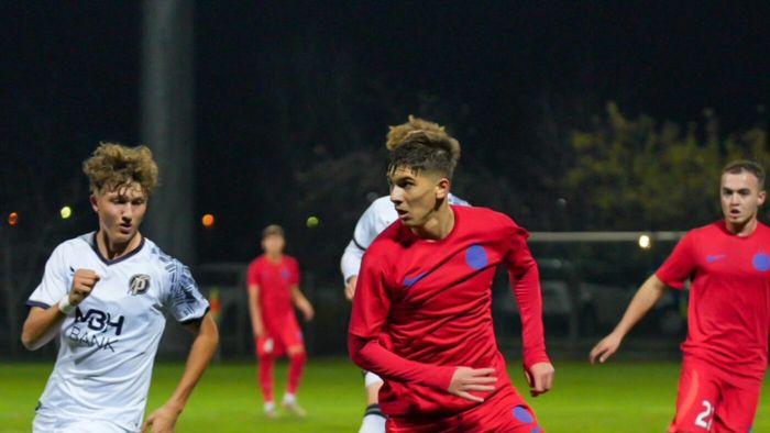 Prima înfrângere pentru FCSB în UEFA Youth League! Pariul lui Gigi Becali a marcat un gol superb, însă roș-albaștrii au cedat pe final