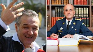 Gigi Becali face gluma anului pe seama dușmanului Florin Talpan! Cum se va numi echipa juristului și de ce patronul FCSB nu va schimba niciodată actuala siglă: „E cu crucea, cu steaua lui Melchisedec” | VIDEO