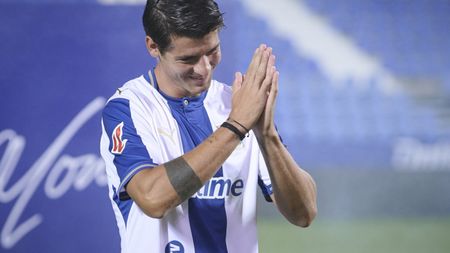 Alvaro Morata a ajuns la noua echipă și a început să plângă